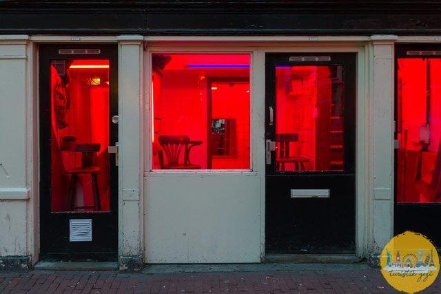 Amsterdam Kırmızı Fener Sokağı Kabinler